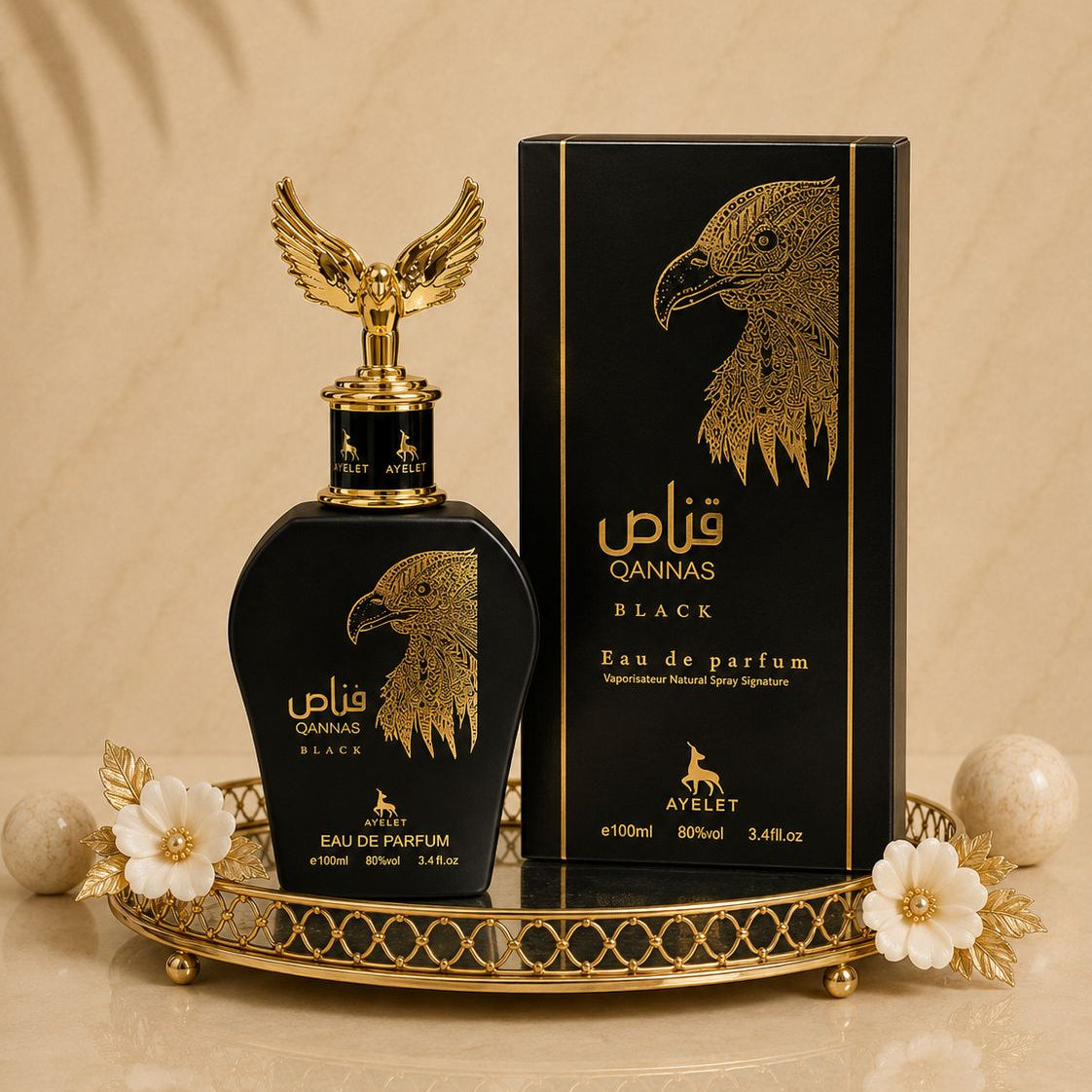 Qannas Black - Parfum Barbatesc 100 ML