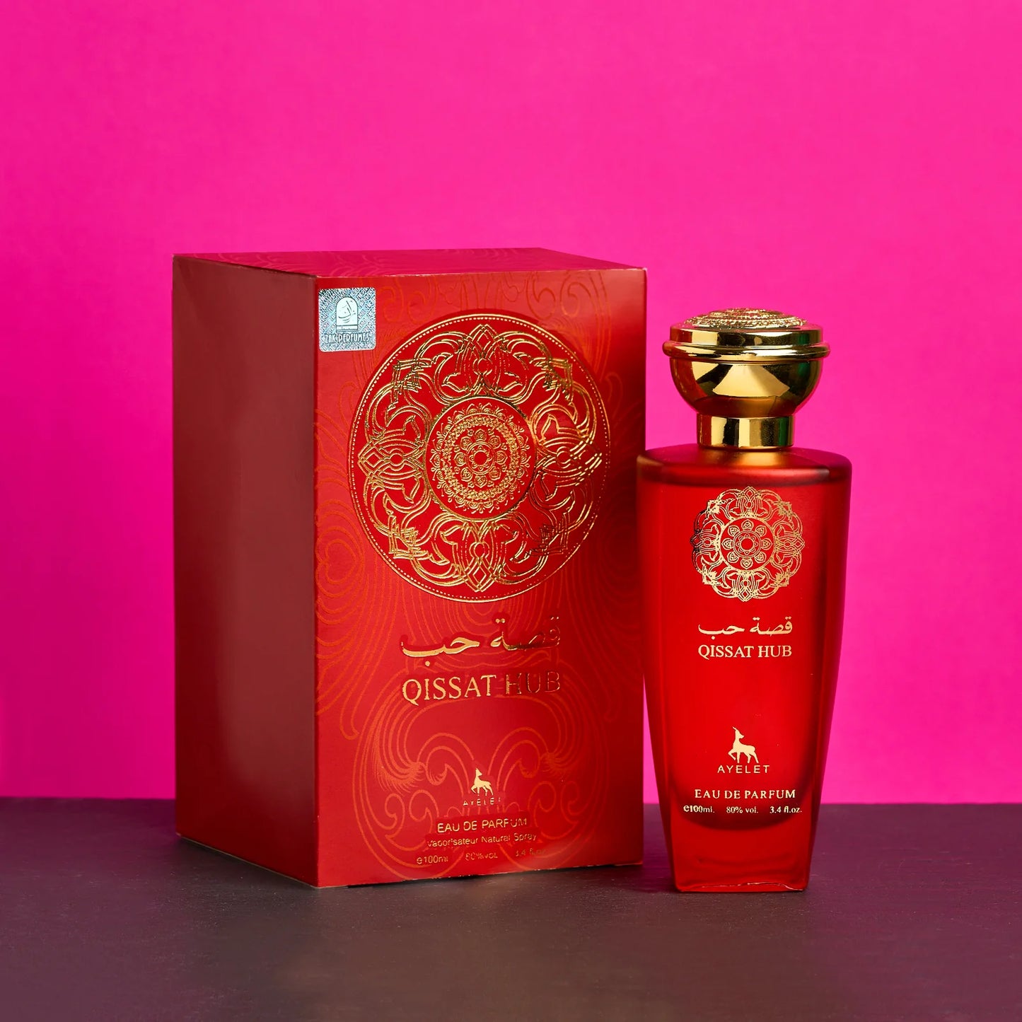 Set 3 Parfumuri Orientale De Dama - Qissat Hub Red + Royal Oud + Lamast