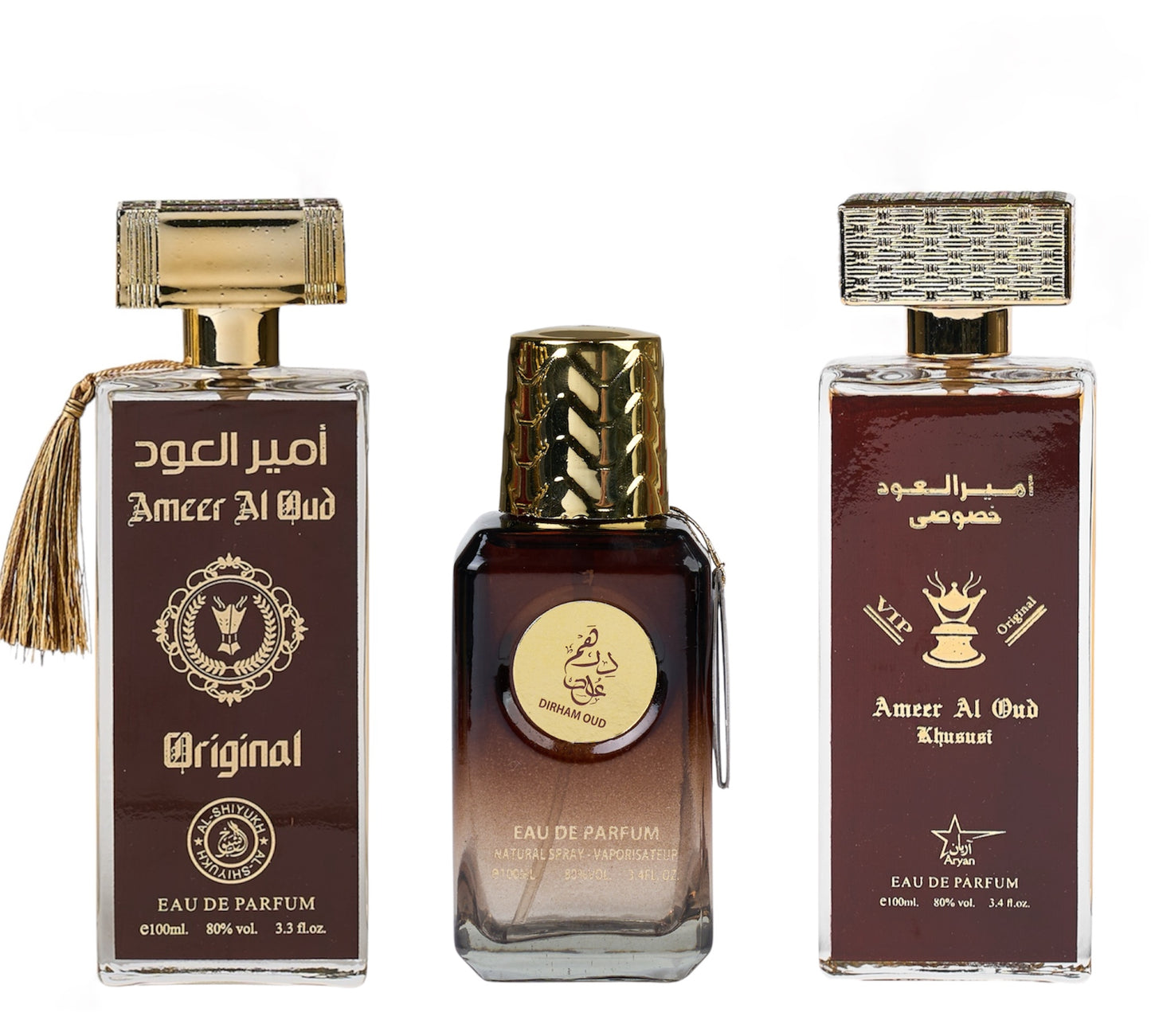 Set 3 Parfumuri Orientale De Barbati - Ameer Original + Dirham + Ameer Khususi