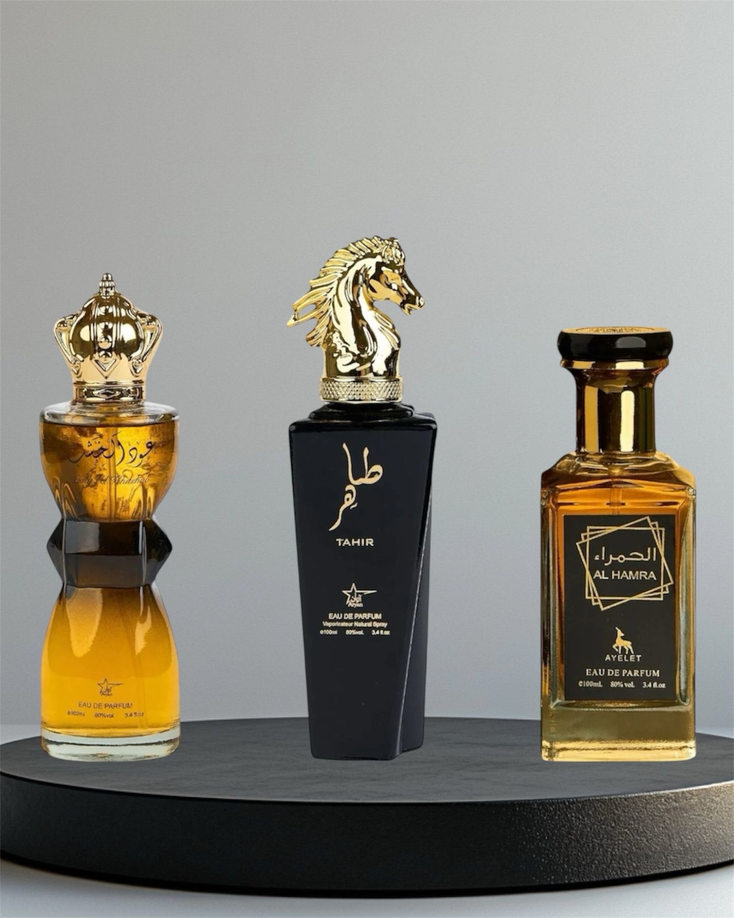 Set 3 Parfumuri Orientale De Barbati - Oud Al Khashab + Tahir + Al Hamra