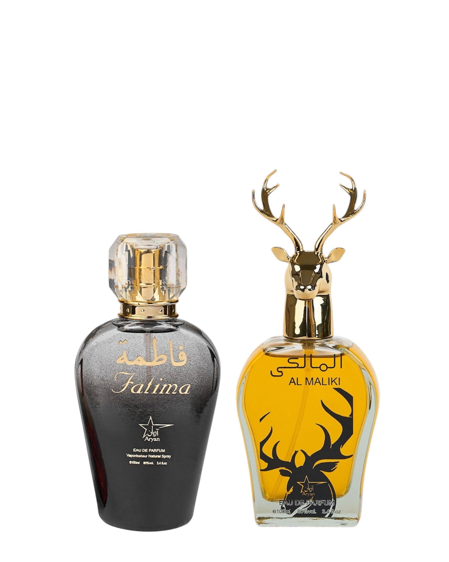 Set 2 Parfumuri Orientale ( Dama + Barbat ) - Fatima Black + Al Maliki