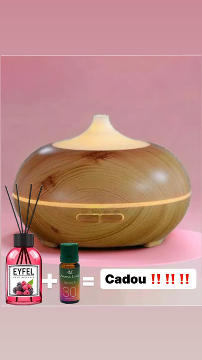 Difuzor Aromaterapie Cu Telecomanda + Esente CADOU