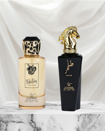 Set 2 Parfumuri Orientale ( Dama + Barbat ) - Attar Al Zahrah + Tahir