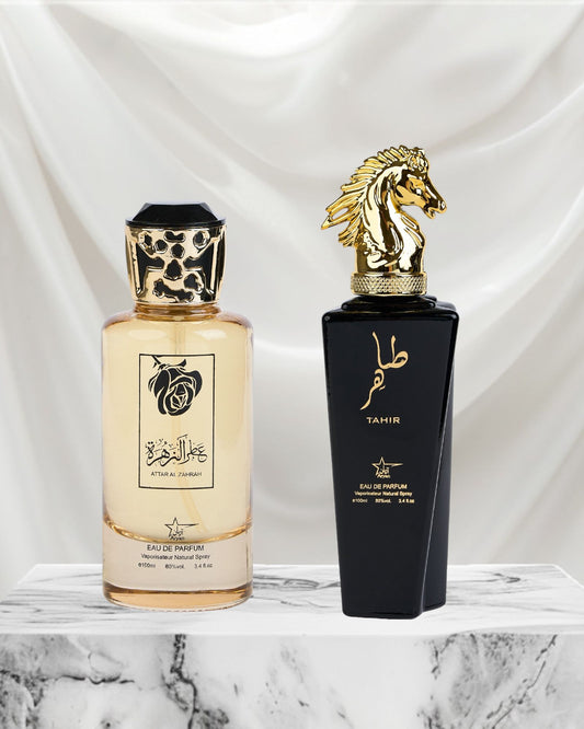 Set 2 Parfumuri Orientale ( Dama + Barbat ) - Attar Al Zahrah + Tahir