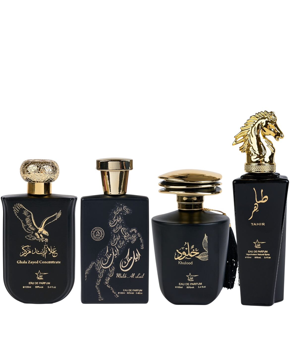 Set 4 Parfumuri Orientale De Barbati - Ghala Zayed Concentrate + Malik al Lail + Khulood + Tahir