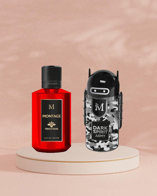 Set 2 Parfumuri De Barbati - Tobacco Rouge + Dark Spirit