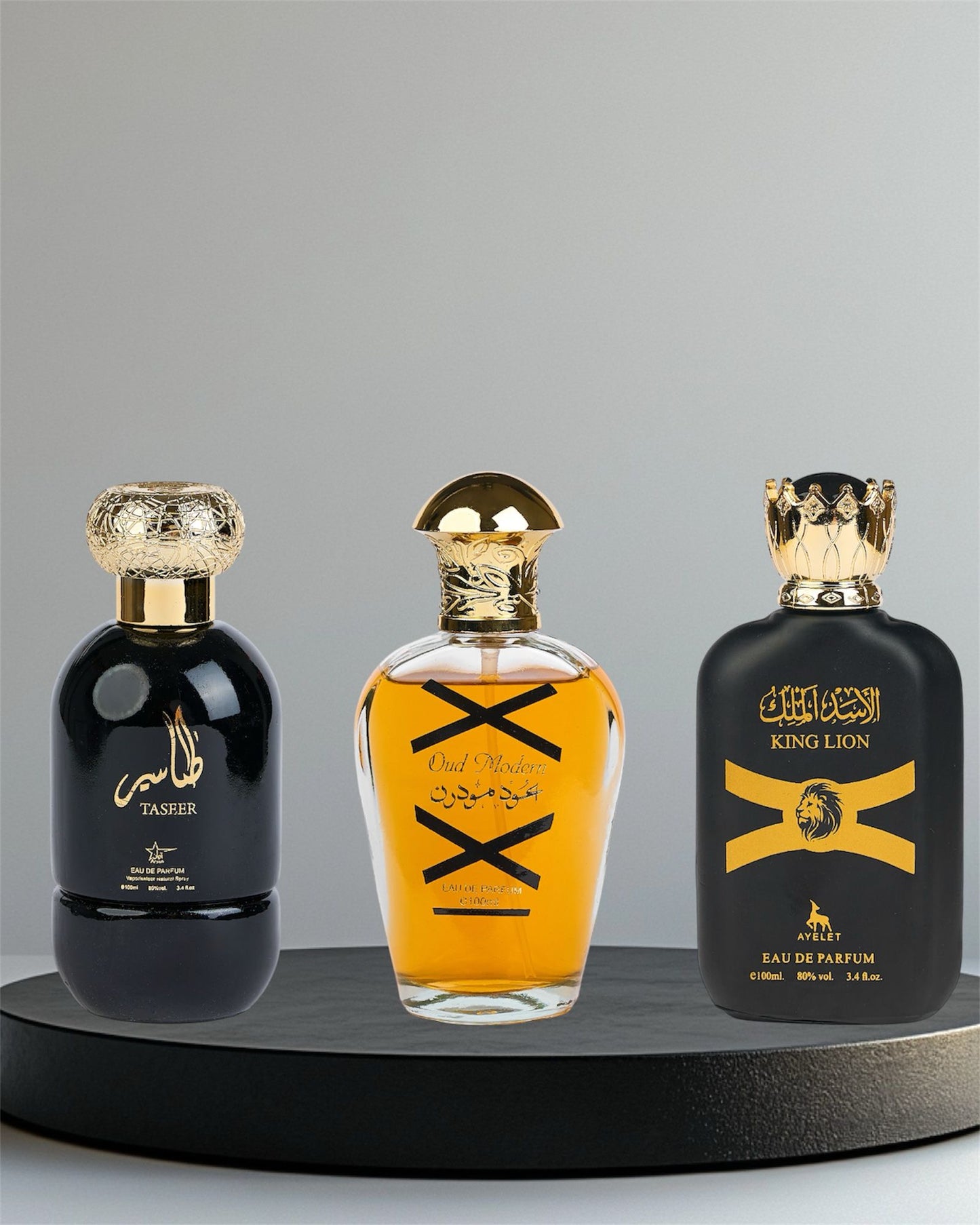 Set 3 Parfumuri Orientale De Barbati - Taseer + Oud Modern + King Lion