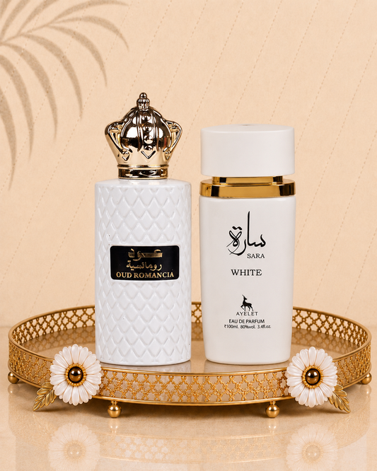 Set 2 Parfumuri Orientale de Dama - Oud Romancia + Sara White