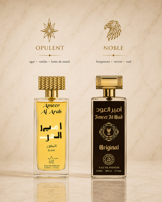 Set 2 Parfumuri Orientale De Barbati - Ameer Arab Elixir + Ameer Oud Original