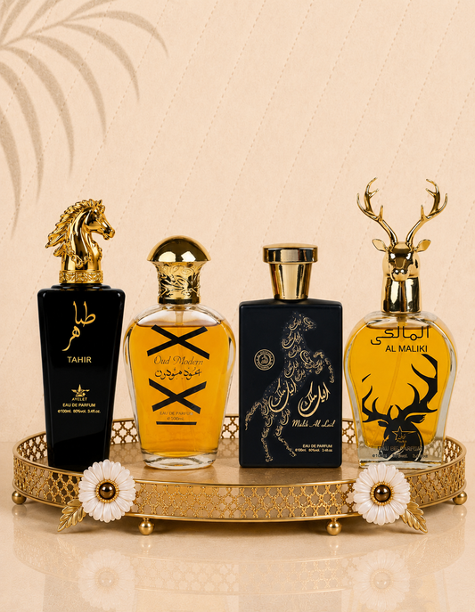 Set 4 Parfumuri Orientale Barbatesti - Maliki + Malik Lail + Oud Modern + Tahir