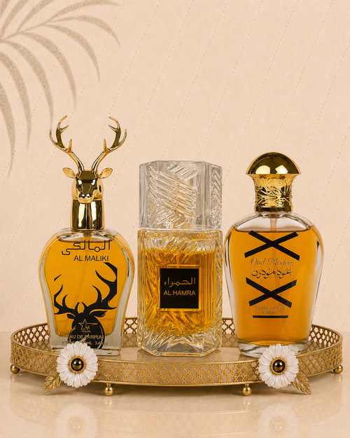 Set 3 Parfumuri Orientale De Barbati - Oud Modern + Maliki + Al Hamra Royal