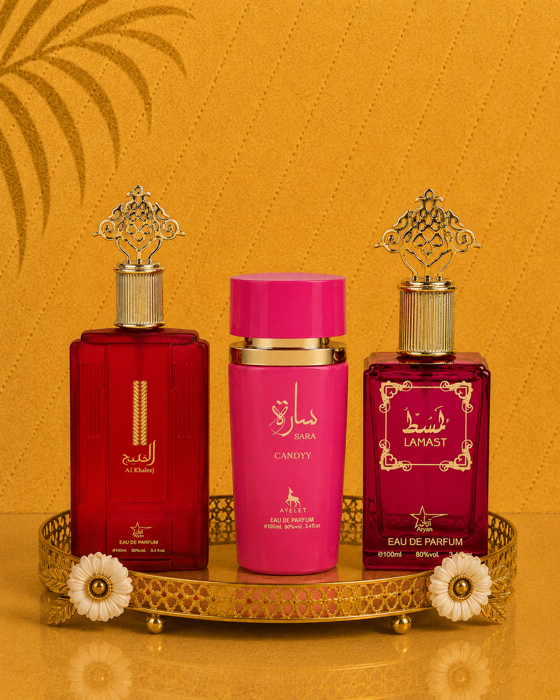Set 3 Parfumuri Orientale de Dama - Lamast + Sara Candy + Al Khaleej