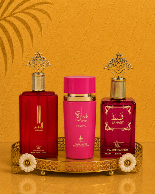 Set 3 Parfumuri Orientale de Dama - Lamast + Sara Candy + Al Khaleej