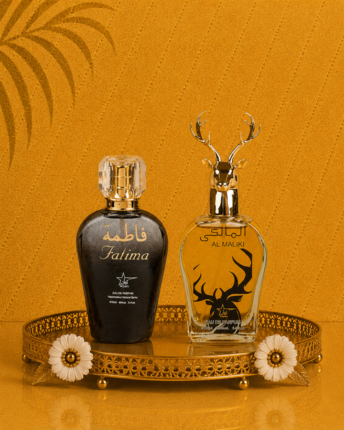 Set 2 Parfumuri Orientale ( Dama + Barbat ) - Fatima Black + Al Maliki