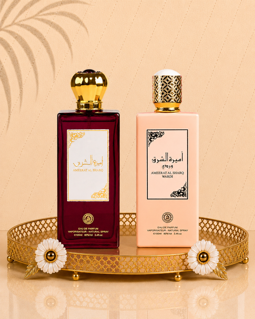 Set 2 Parfumuri Orientale ( Dama + Barbat ) - Ameerat Al Sharq + Ameerat Al Sharq Wardi