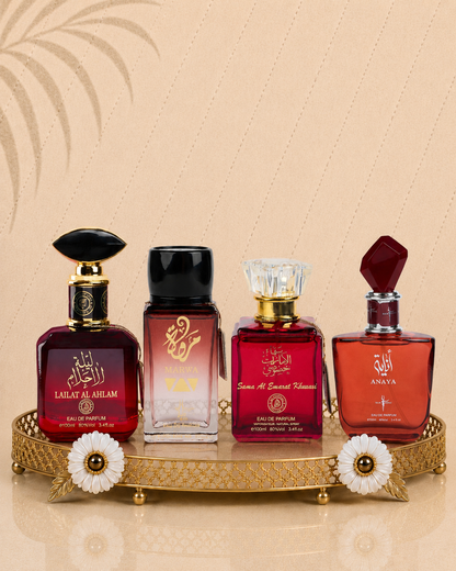 Set 4 Parfumuri Orientale De Dama - Lailat Al Ahlam + Marwa + Sama El Emarat Khususi + Anaya