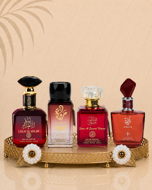 Set 4 Parfumuri Orientale De Dama - Lailat Al Ahlam + Marwa + Sama El Emarat Khususi + Anaya