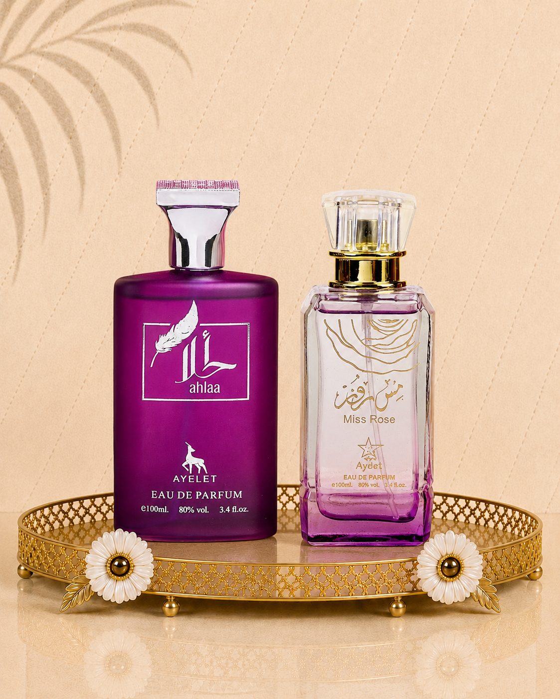 Set 2 Parfumuri Orientale De Dama - Miss Rose + Ahlaa