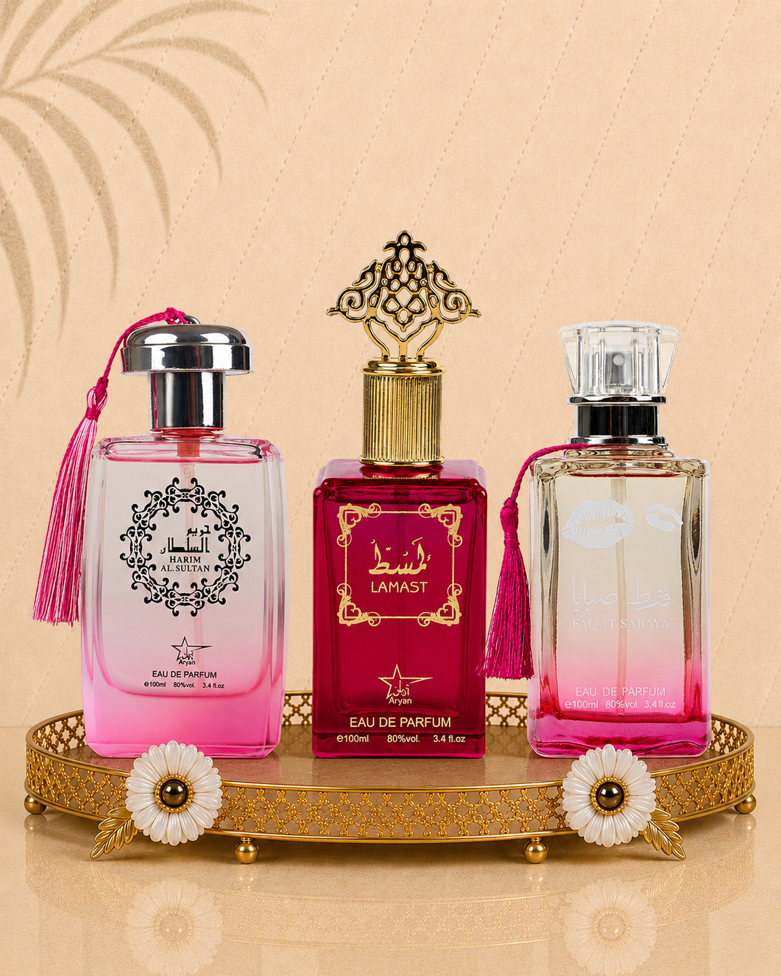 Set 3 Parfumuri Orientale De Dama - Harim Al Sultan + Lamast + Sabaya