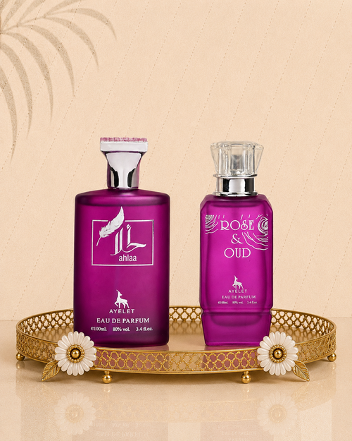 Set 2 Parfumuri Orientale de Dama  - Ahlaa + Rose&Oud