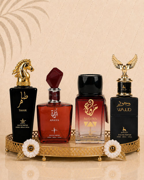 Set 4 Parfumuri Orientale (2xDama + 2xBarbat) - Tahir + Marwa + Anaya + Wajud