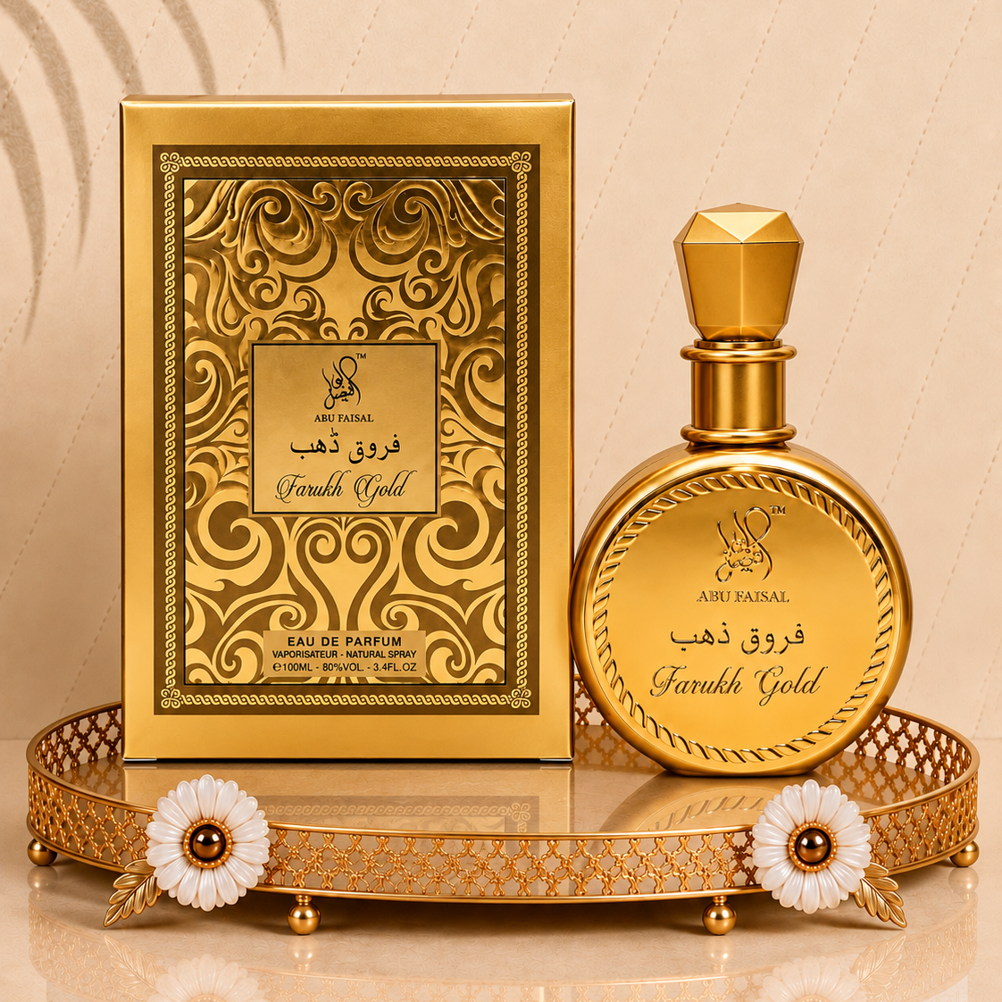 Set 3 Parfumuri Orientale de Dama - Farukh White + Farukh Black + Farukh Gold