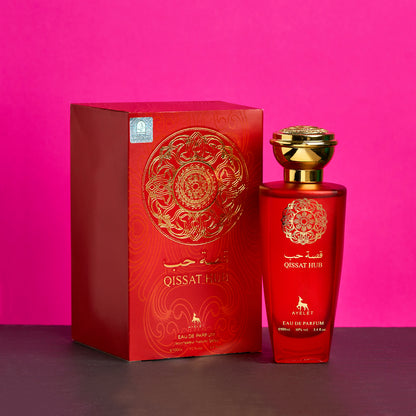 Set 2 Parfumuri Orientale (Dama + Barbat) - Qissat Hub Red + Tahir