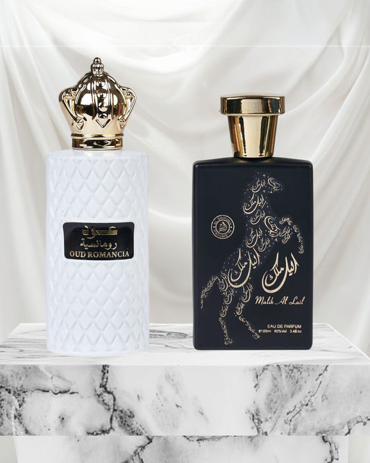 Set 2 Parfumuri Orientale De Barbati - Oud Romancia + Malik Al Lail