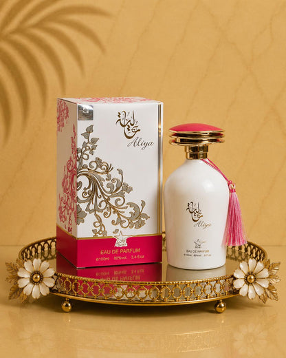 Set 5 Parfumuri Orientale ( 3xDama + 2xBarbat) - Sara White + Crystal White Diamonds + Malik al Arab + Aliya + Almas