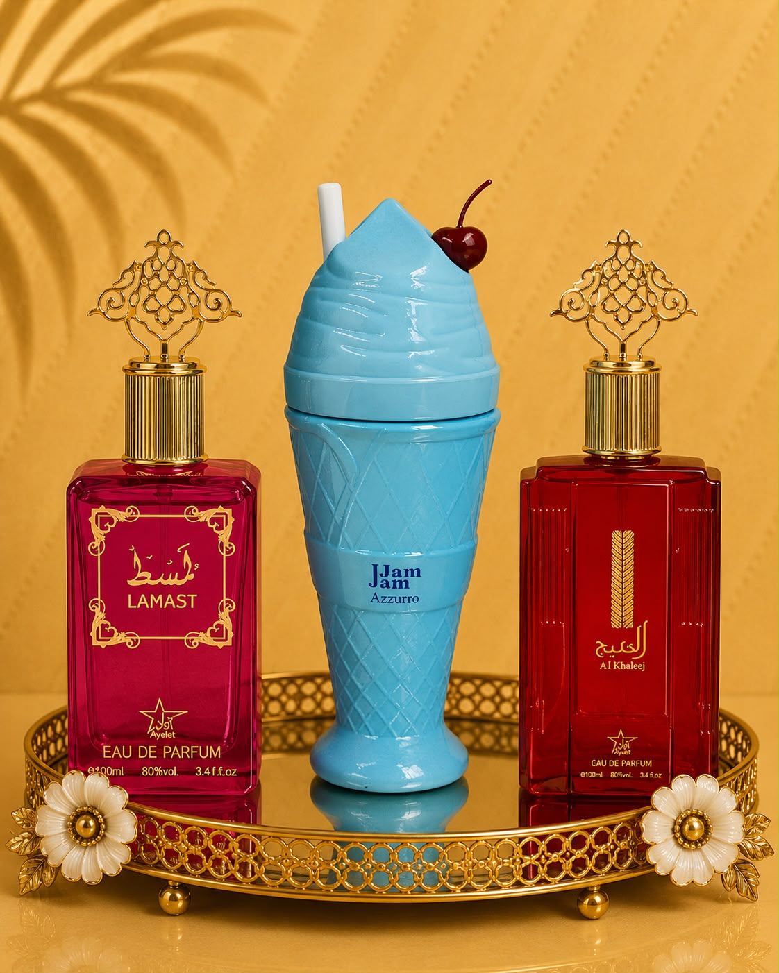 Set 3 Parfumuri Orientale de Dama - Lamast + Jam Jam + Al Khaleej