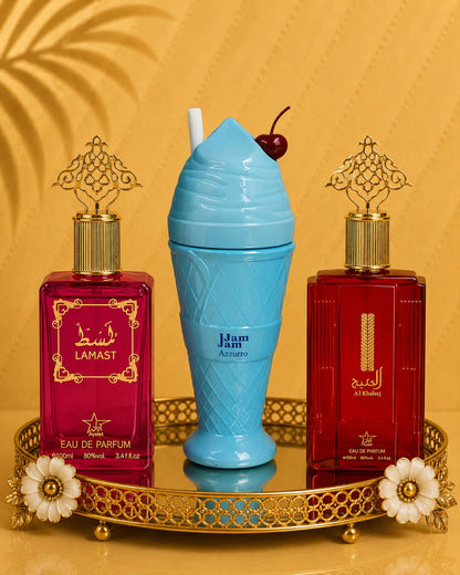 Set 3 Parfumuri Orientale de Dama - Lamast + Jam Jam + Al Khaleej