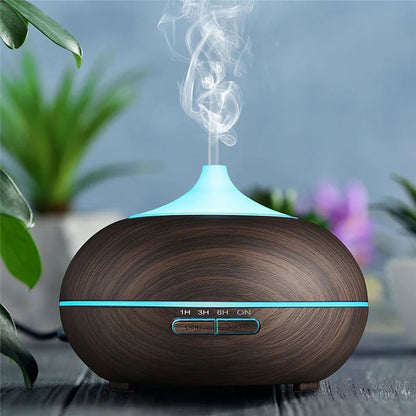 Difuzor Aromaterapie Cu Telecomanda + Esente CADOU