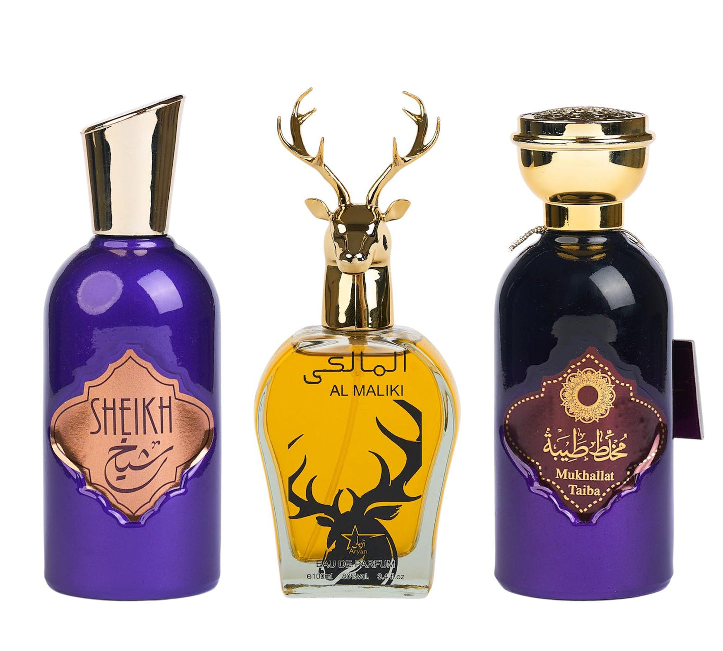 Set 3 Parfumuri Orientale De Barbati - Sheikh + Maliki + Mukhallat