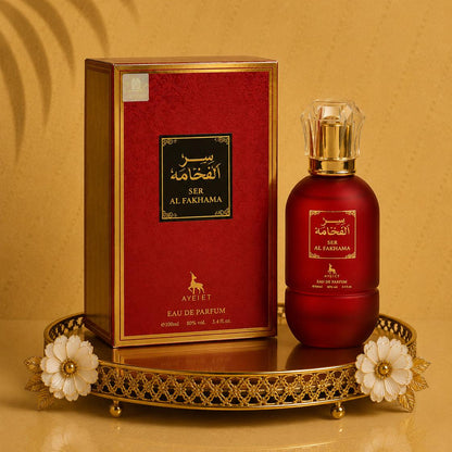 Set 4 Parfumuri Orientale De Dama - Jam Jam Red + Ramz Al Aryan + Fakhama + Qissat Hub Red