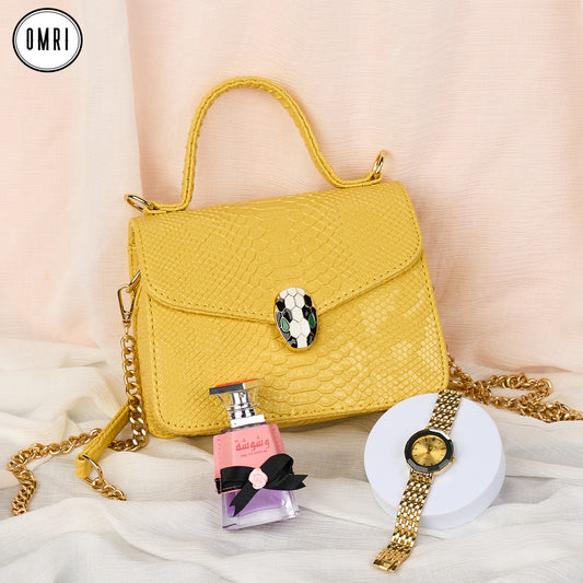 Set 7 - (Geanta+Parfum+Ceas)